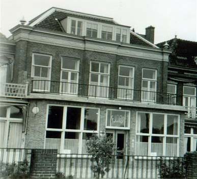 Het Fjordgebouw aan de Zwartelaan 14 in 1960